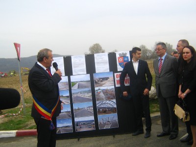 Inaugurare pod Mioveni