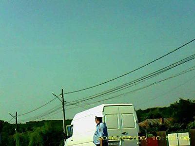 Militieni Abuzivi -Sectia Albota,Arges, fac servicii rutiere punandu-si caschete albe 3